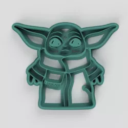 baby yoda cookie cutter