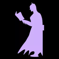 Bat book end