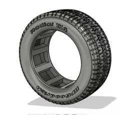 BF Goodrich Radial TA 14 and 15 inch tyres.
