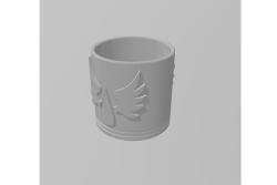 STL file Snake Crown - Paint Brush Cup 🐍・3D printing template to  download・Cults