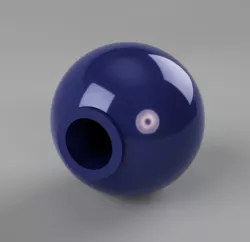 Bocha ball slot lever