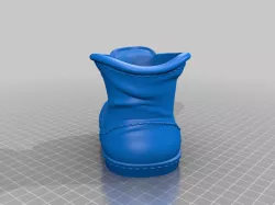 Boot Planter With Drain Holes