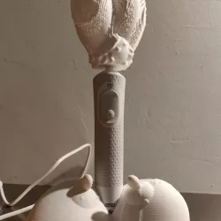 Braun Electric Toothbrush wall mount/standing hentai inspired cumshot on twisted titties.holder.