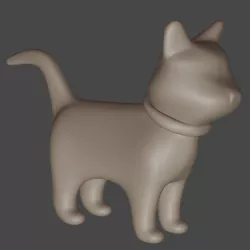 Cat Cute Standing