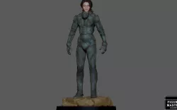 CHANI DUNE MOVIE ZENDAYA CHARACTER 3d print MODEL