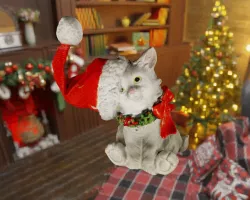 Christmas cat