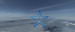 Christmas star cookie cutter