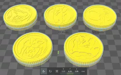 coin mighty morphin
