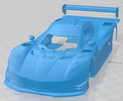 Coyote Corvette Daytona 2012 Printable Body Car