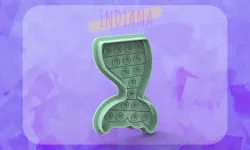 CUTTING MERMAID TAIL STAMP