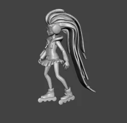 Cyber Pop Zoe 3D Model