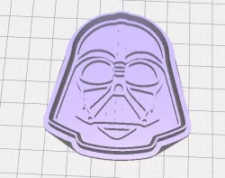 Darth Vader Cookie Cuter & Embosser