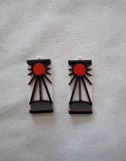 Demon Slayer Earrings - Tanjiro