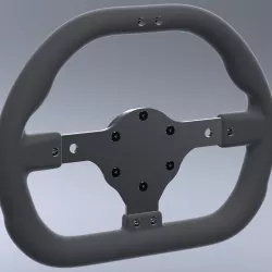 DIY Steering Wheel D style 310 мм