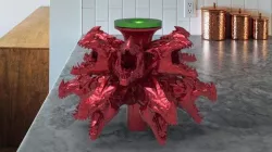 dragon bell fountain