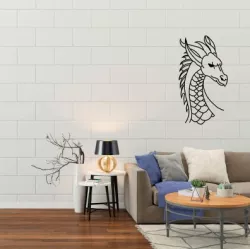Dragon wall decoration stencil