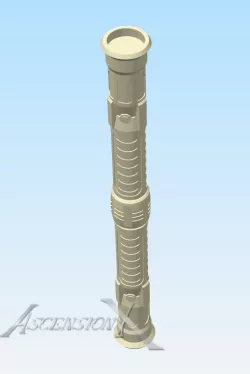 Dual blade lightsaber (fan art)