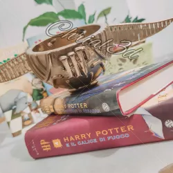 Echo dot 4  Alexa ( Harry Potter - Golden Snitch - boccino d'oro - Pomo de ouro)