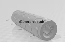 Fake suppressor pipe for airsoft M4 TYPE