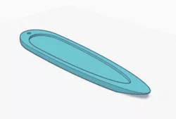 Finger Surfboard for Long Car Rides