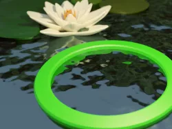 Floating Fish Feeder for an Aquarium / Fish Pond / Fountain