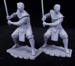 FOOT CLAN SOLDIER 1-10 SCALE STL
