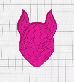 Fortnite mask of Drift Cookie Cutter