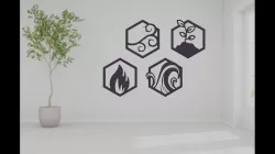 Four Elements Wall Decor