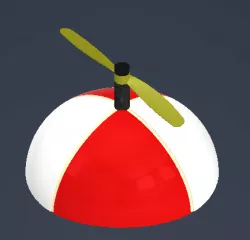 FUn Hat with fan blades from Club Penguin EPF PSA agent