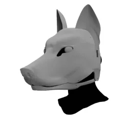 furry head