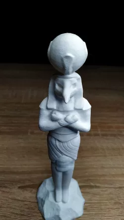 Fuzzy skin Khonsu from Marvel Moon knight new poster (Sculpture)