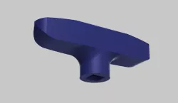 Garden hose key 6mm