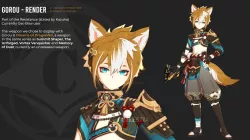 Genshin Impact Gourou Accessories