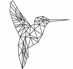 geometric bird