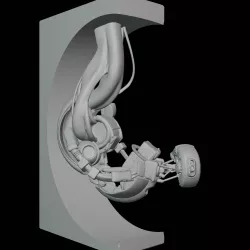 Glados Portal Figure