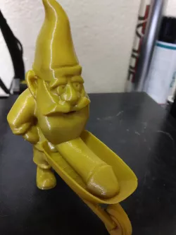 Gnome carrying your penis