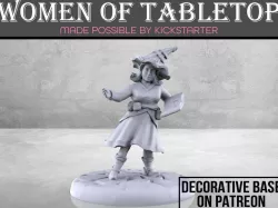 Gnome Wizard - Tabletop Miniature