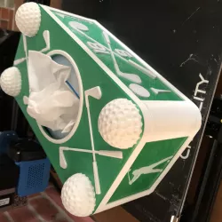 golf box handkerchief