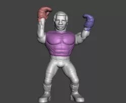 HASBRO APOLLO CREED ARTICULATED .OBJ .STL
