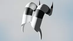 Helluva Boss - Moxxie's horns