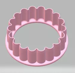 Hilda roll, 18 flower, cookie cutter, COOKIE CUTTER
