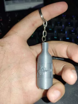 Hot sauce keychain