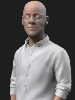 Human Bust with sleeves