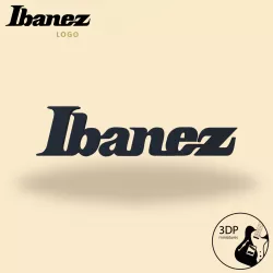 IBANEZ LOGO AND KEYCHAIN