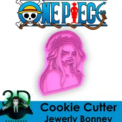 JEWERLY BONNEY COOKIE CUTTER / ONE PIECE