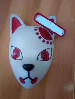 Red & Tan Fox Mask