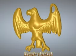 keychain eagle  keyring trinket neck pendant key-keeper keychain-04art 3d-print and cnc