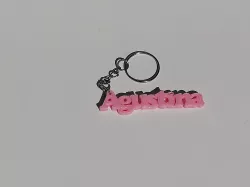 Keychains with Agustina´s name