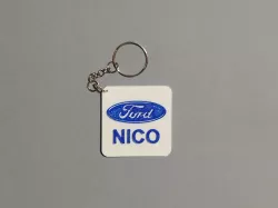 Keychains with Nico´s and Ford logo
