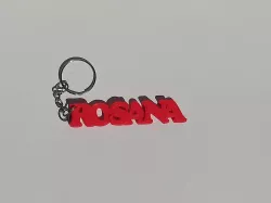 Keychains with Rosana´s name
